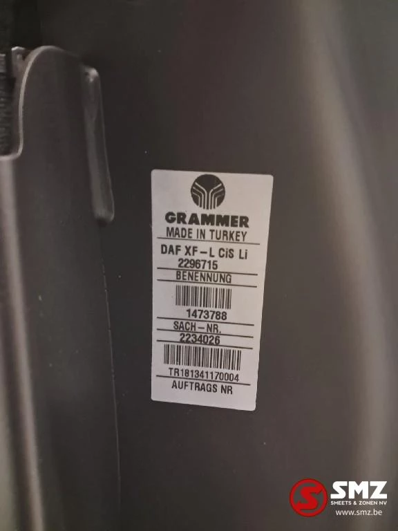 DAF 2022 - Occ bijrijdersstoel DAF imagen 10