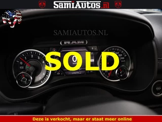 Dodge Ram Pick-Up 2019 - BLACK OPS | 5.7 V8 4x4 | SPORT NIGHT EDITION | PANORAMA DAK | COMFORT STOELEN | 22 INCH WIELEN | OPEN UITLAAT KLEP ELEKTR | obrazek 66