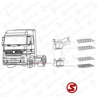 Mercedes-Benz Actros - Trede mp 1 - 2 -3 mega space links imagen 2