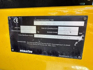 Komatsu PW180-11 2019 - N/A imagen 10