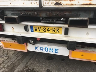 Krone N/A 1998 - AZP18 2 As Vrachtwagen Aanhangwagen Schuifzeil, WV-84-RK - Kooi-aap aansluiting bild 12