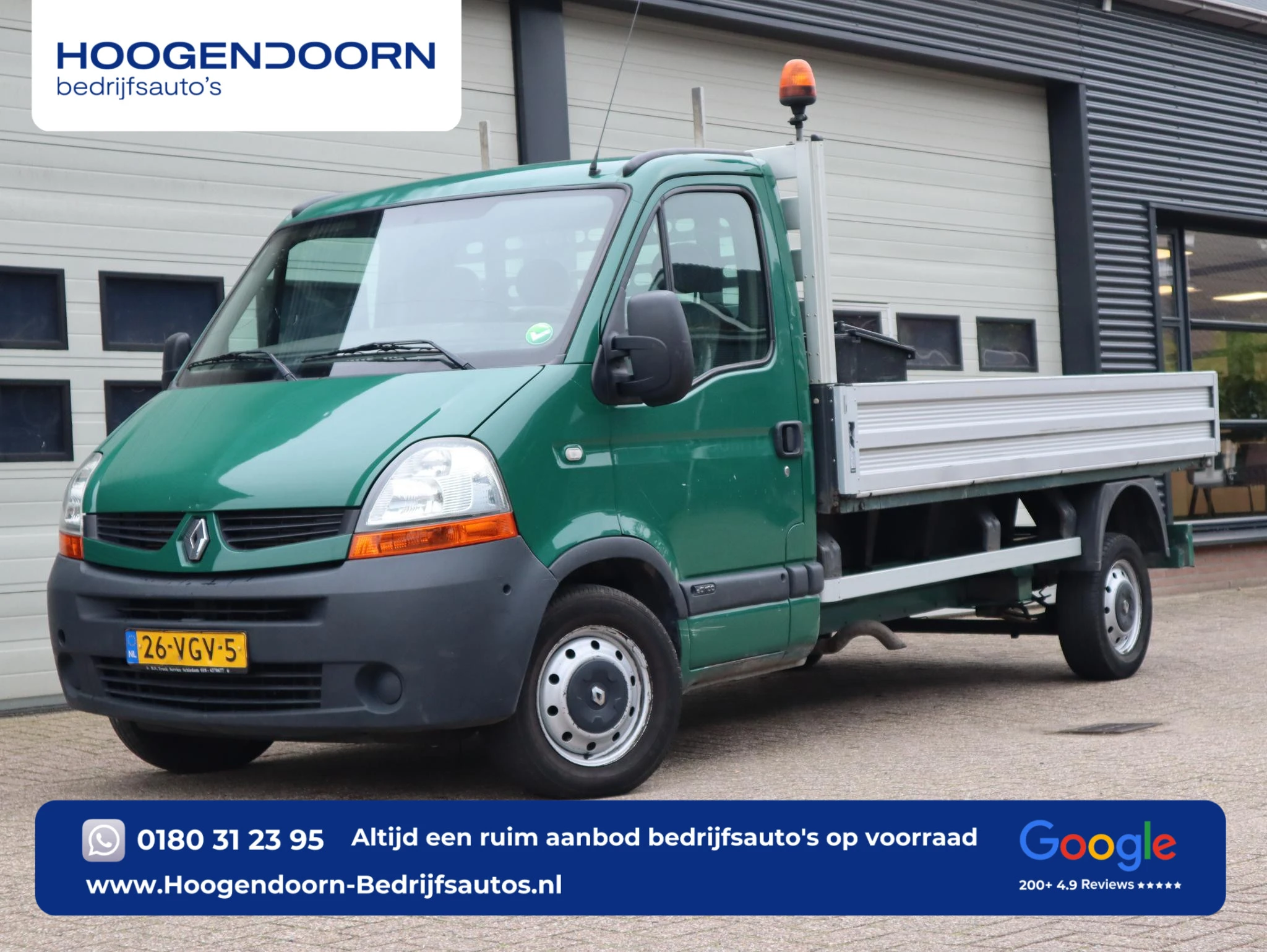 Renault Master 2007 - T35 2.5 dCi 101pk Pritsche Open laadbak - Trekhaak afbeelding 1