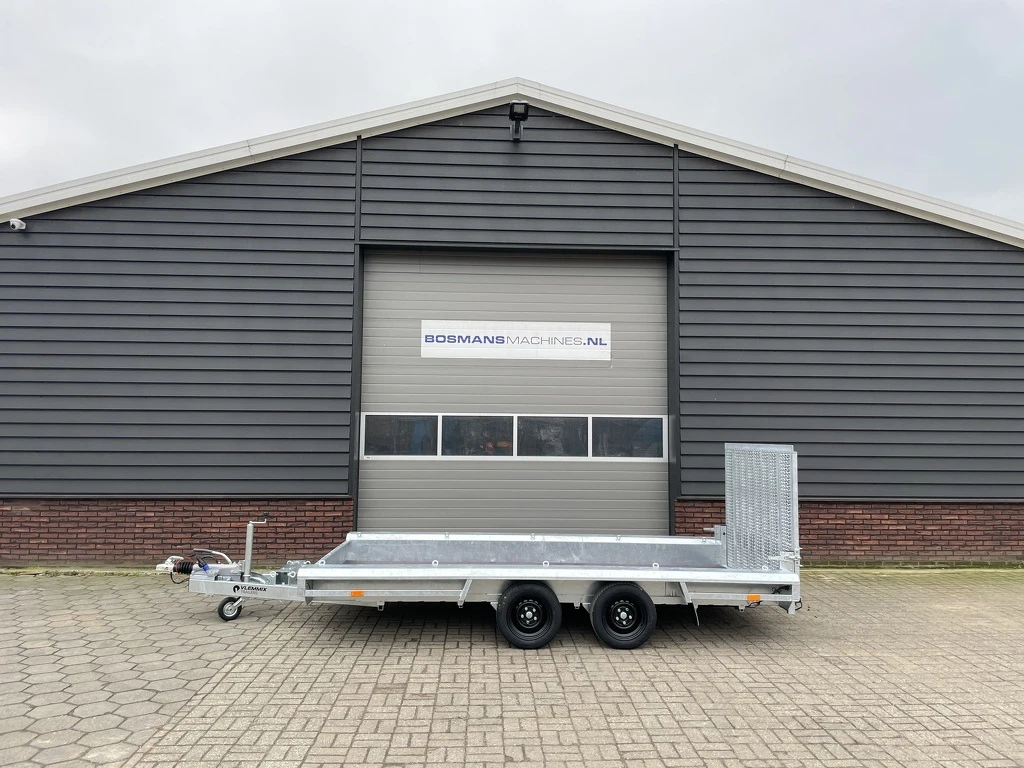 Vlemmix machinetransporter 3500 kg 400 x 180 NIEUW 2 asser 2026 afbeelding 1