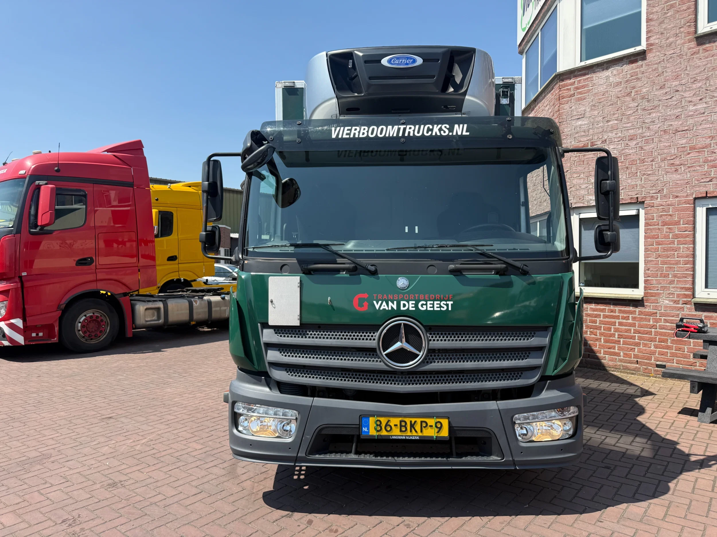 Mercedes-Benz Atego 2014 - Atego 816L Koel-Vries / Carrier Supra 750 / Laadklep afbeelding 7