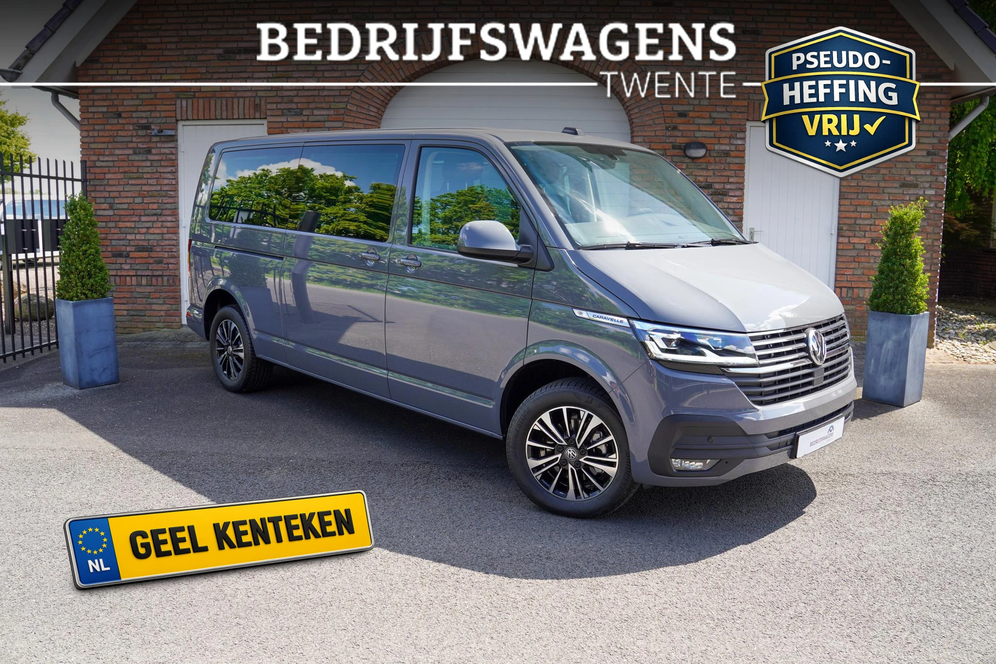 Volkswagen Transporter 2024 - T6.1 Caravelle 2.0 TDI 150 PK DSG CARAVELLE L2H1 afbeelding 1