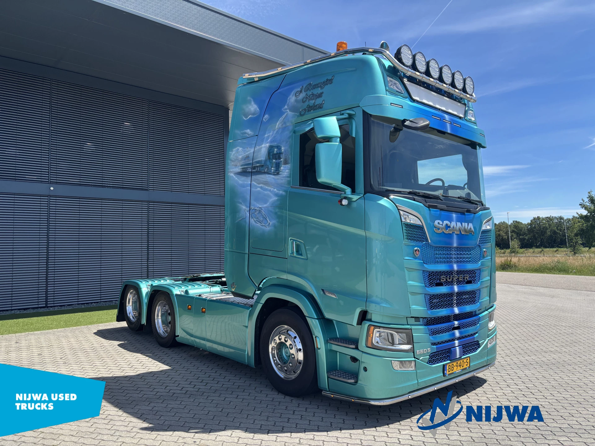 Scania S 2022 - 660 6x2 Showtruck V8 + Schuifschotel immagine 2