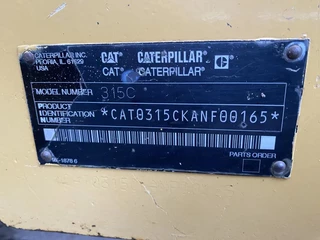 Caterpillar N/A 2002 - CAT 315C 17136 HOURS afbeelding 7