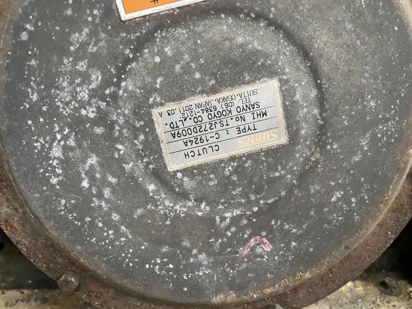 Mitsubishi Diesel condensor-/compressorunit 2011 afbeelding 6