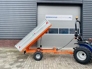 Boxer HT15 kipwagen / kipper NIEUW voor minitractor 2024 afbeelding 3 miniatuur
