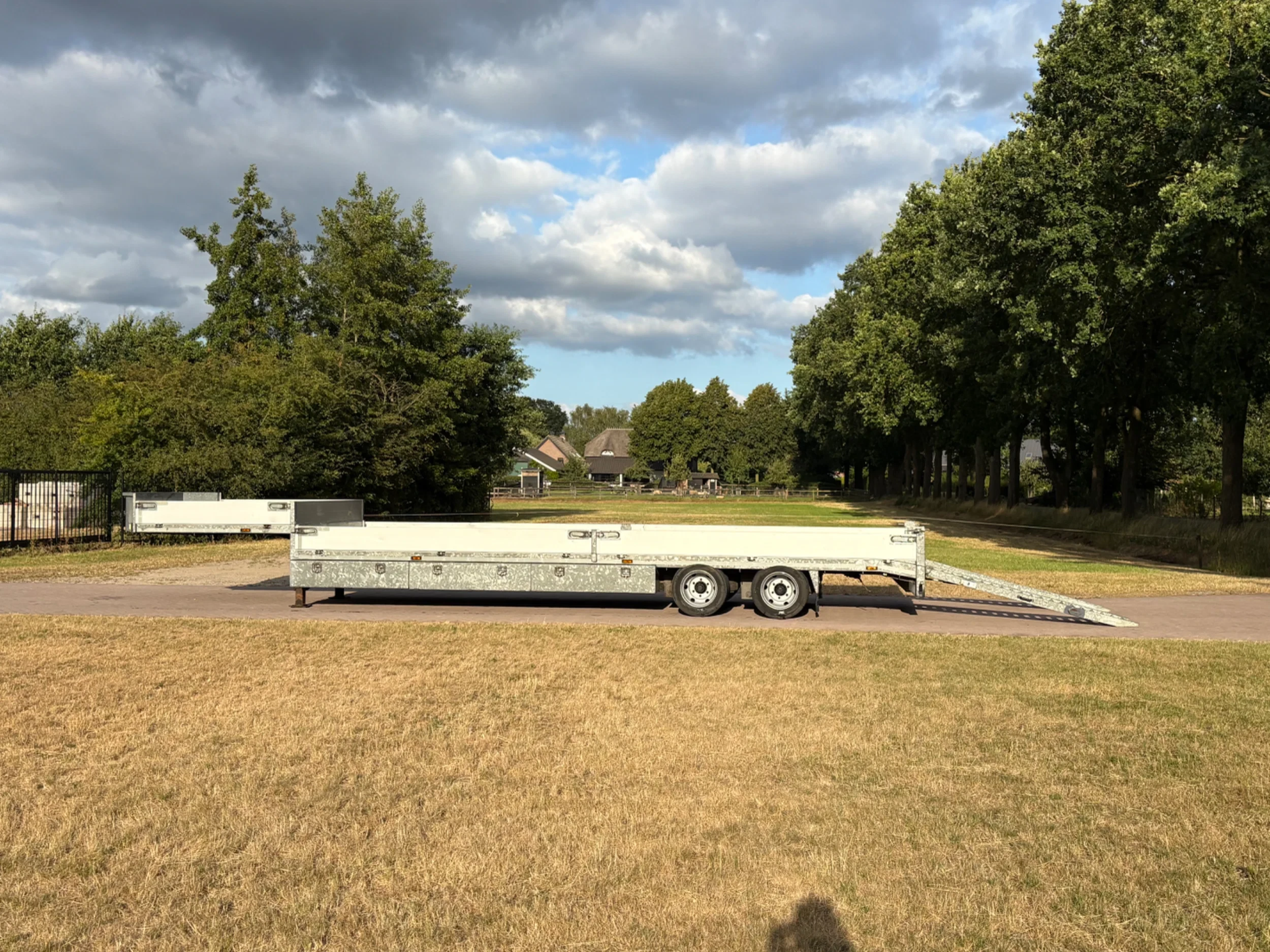 kuiper PLSD 2009 - oplegger semi dieplader 16 TON MET LUIKEN afbeelding 1