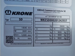 Krone N/A 2026 - SD Frigo - NEW - Carrier Vector 1550 - Datacold - New obrazek 12