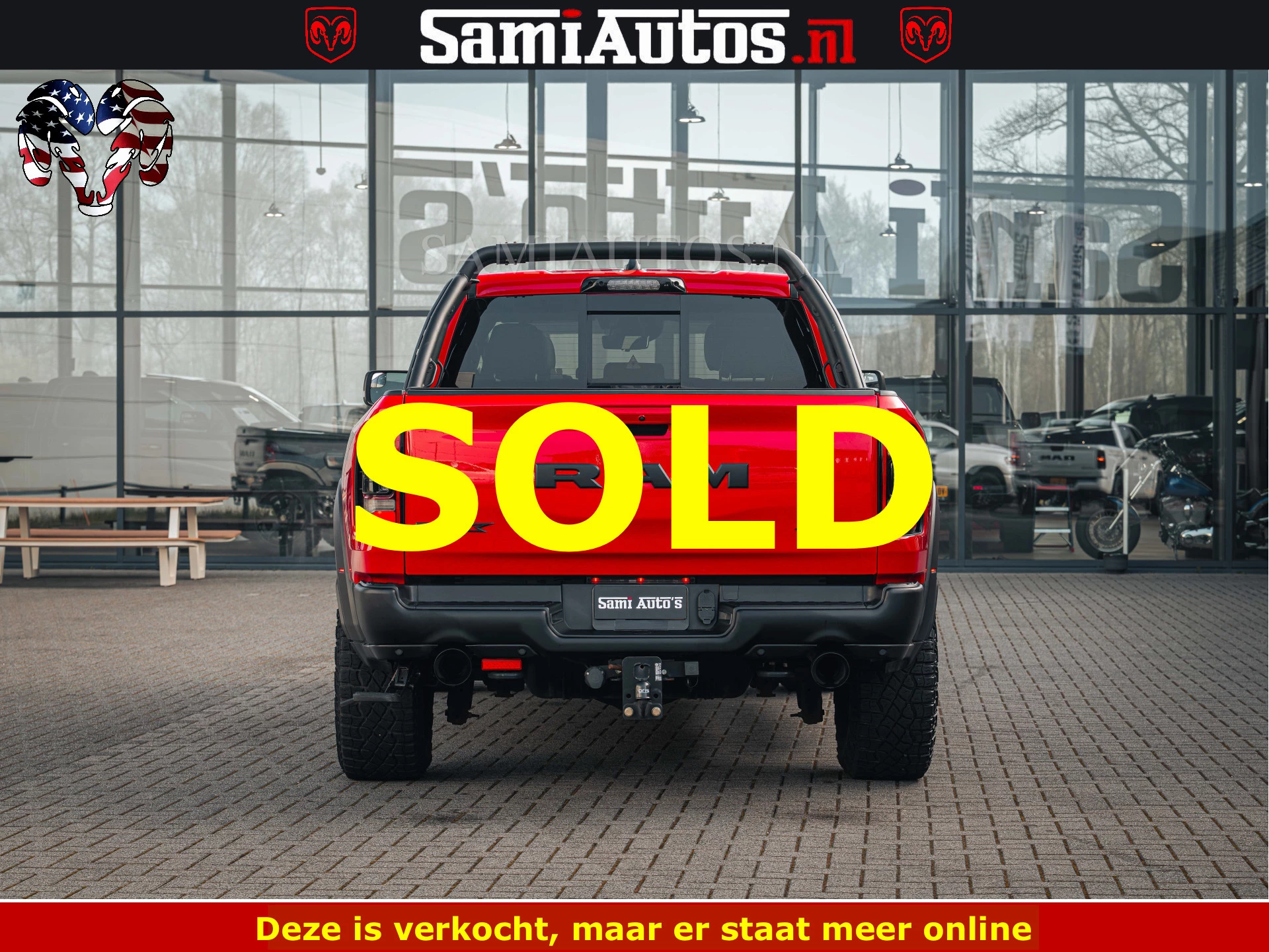 Dodge Ram Pick-Up 2023 - TRX HELLCAT | 6.2 V8 702PK | FLAME RED | BOM VOL | CARBON | RAMBAR | HUD | LPG | BEAD-LOCK WHEELS | immagine 46
