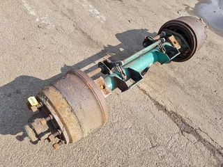 ROR trailer axle | double tires | drum brakes 1995 - N/A imagem 1