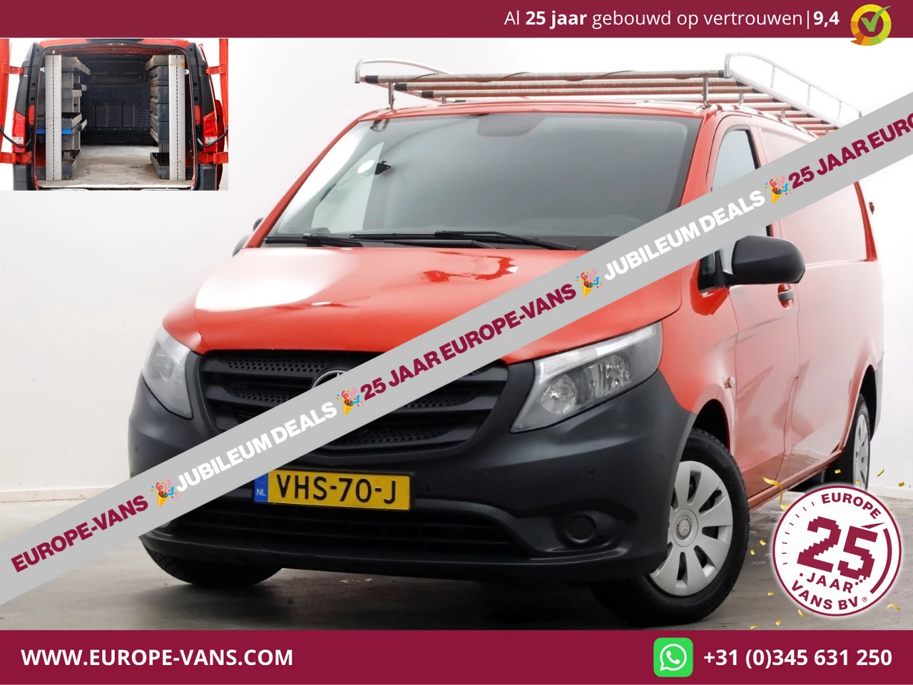 Mercedes-Benz Vito 2021 - 114 CDI 136pk XL Extra Lang Navi/Camera/Inrichting 01-2021 image 1