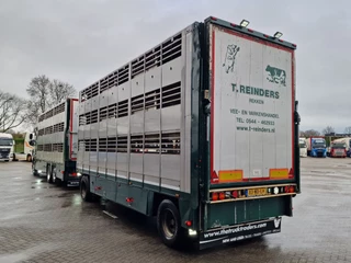 DAF XF 440 2015 - SuperSpaceCab 6x2*4 - Cuppers 1-2-3 deck Livestock + Cuppers 3 deck trailer 2009 obrazek 9