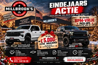 Chevrolet Einde jaars Actie Laatste bpm vrije pick-ups bij Millbrooks 2024 - !!! BPM VRIJ !!! te koop
