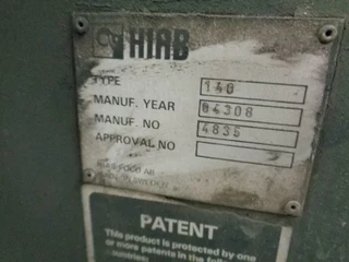 Hiab N/A 1988 - 140/2 bild 5