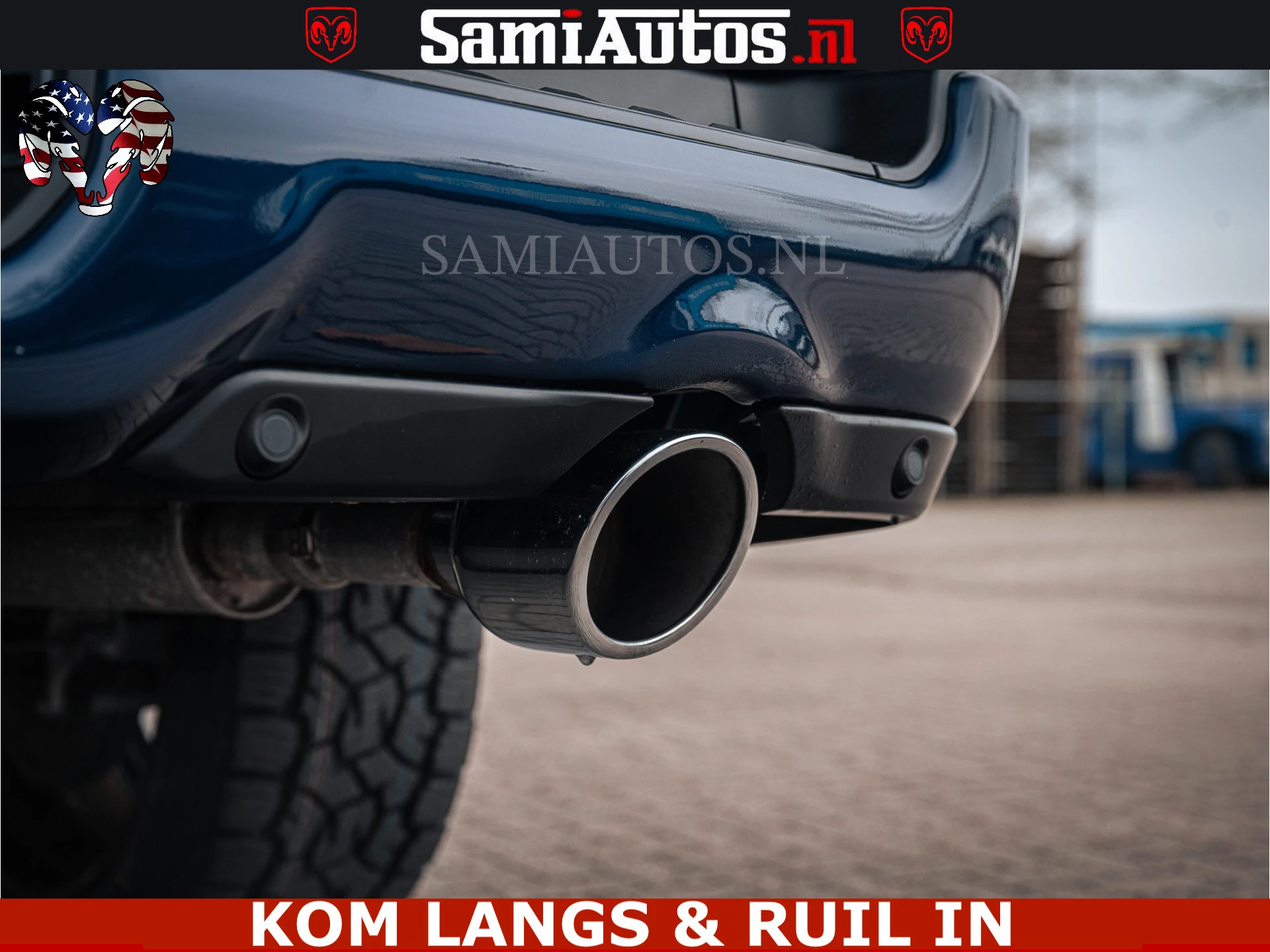 Dodge Ram Pick-Up 2024 - SPORT | 5.7 V8 4x4 HEMI | PANORAMA DAK | GROOTSCHERM 12 INCH | LPG | Patriot Blue immagine 74