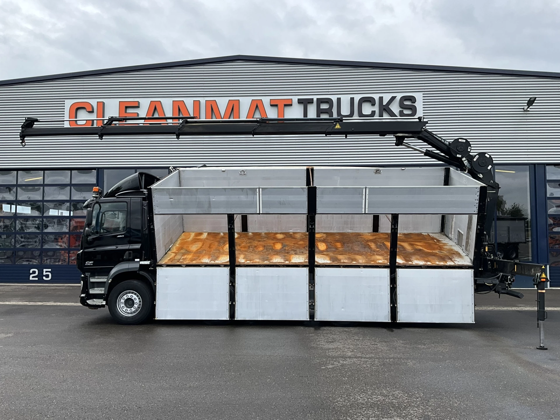 DAF FAX CF 480 Euro 6 HMF 21 Tonmeter laadkraan 2018 afbeelding 2