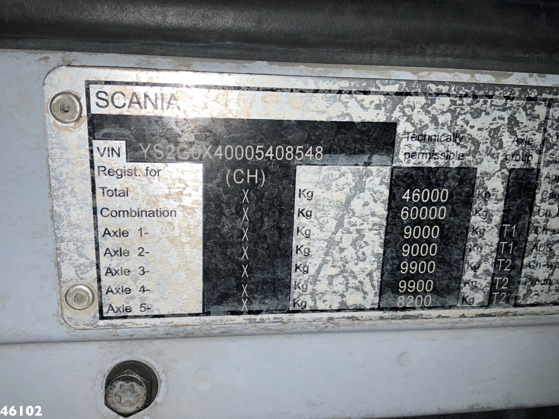 Scania G 2016 - 490 10x4 Euro 6 Retarder Hiab 26 Ton haakarmsysteem obrázek 20