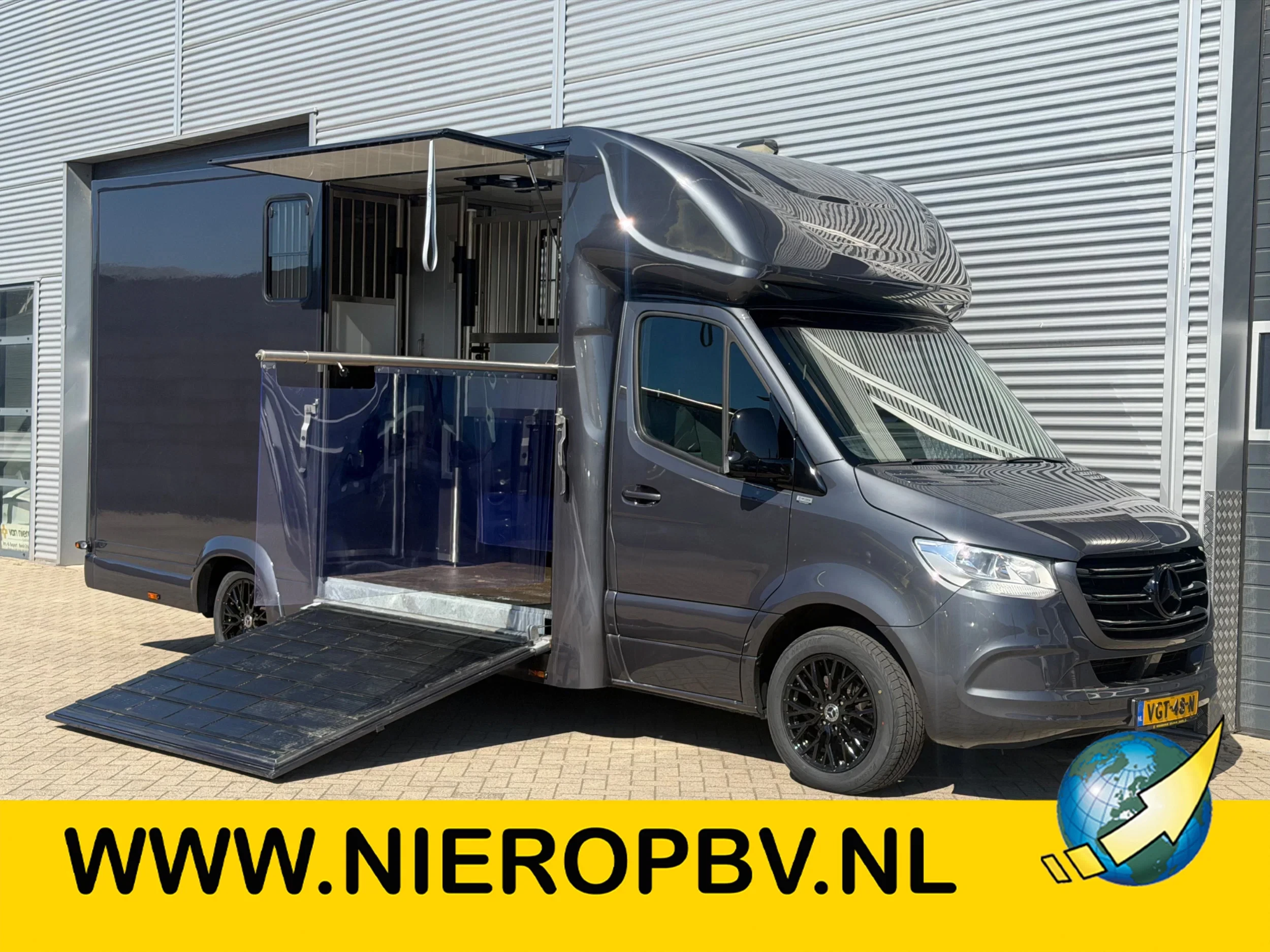 Mercedes-Benz Sprinter 2020 - 314CDI Paardenwagen Horsetruck TVW Hengsten Uitvoering L3 Automaat Airco Bild 1