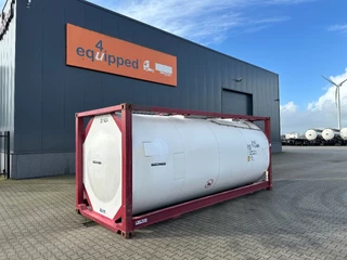 CIMC tankcontainers N/A 2017 - 20FT ISO /  25.010L / L4BN / 22K2 / T11 / steam heating / bottom discharge / 2.5Y-TEST/CSC: 07/2027 obrazek 1