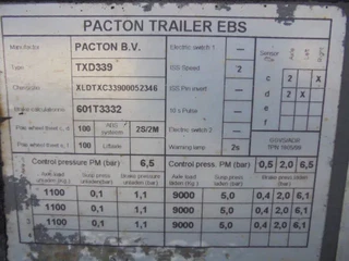 Pacton N/A 2005 - T3 007 45 FT  NL KENTEKEN 10X IN STOCK imagem 6