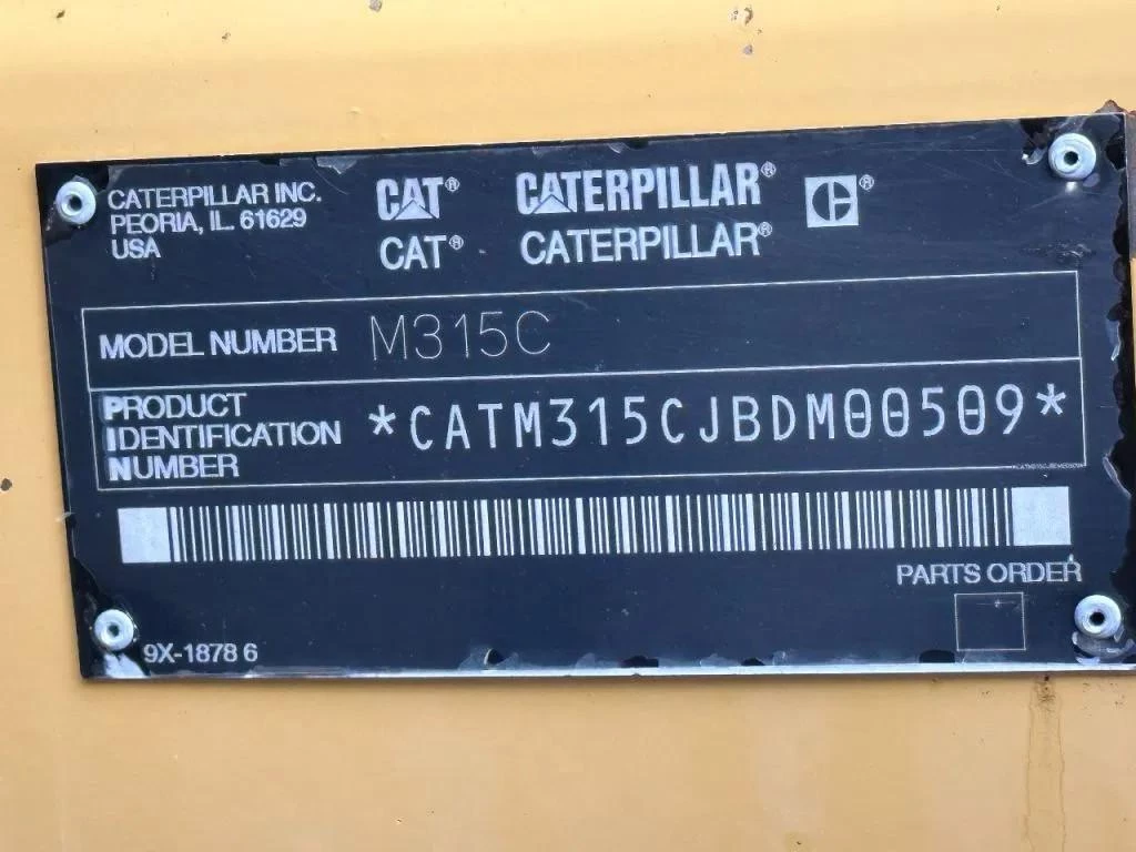 Caterpillar M315C WITH ROTOTILT 2003 zdjęcie 9