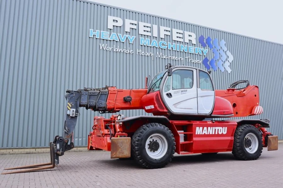 Manitou 2008 - MRT3050 Diesel, 4x4x4 Drive, 5000kg Capacity, 30m immagine 1