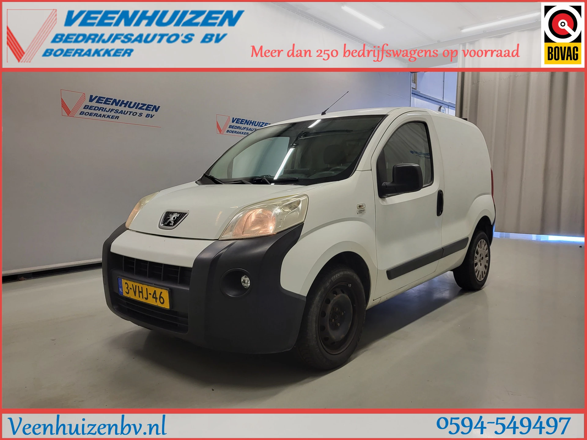 Peugeot Bipper 2010 - 1.4HDi Automaat Apk tot 18-2-2027! afbeelding 1