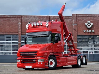 Scania T 2016 - T520 V8 6x2 - AJK Hooklift - New BUFFL interior - Retarder - Full air - Show truck zdjecie 60