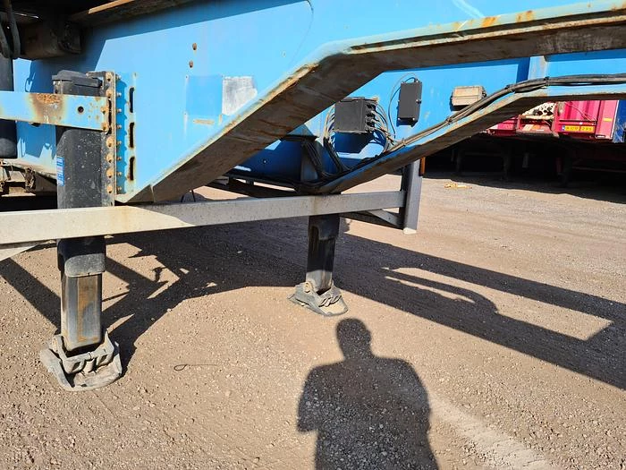 HAMMAR 195D SIDELOADER 4 AXLE 2E TRAILER CONNECTION 36 TONS 2009 immagine 9