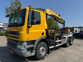 DAF CF 85.410 2010 - 6X4 - EURO 5 + PALFINGER PK15500 + REMOTE + PALFINGER HOOK obrazek 14