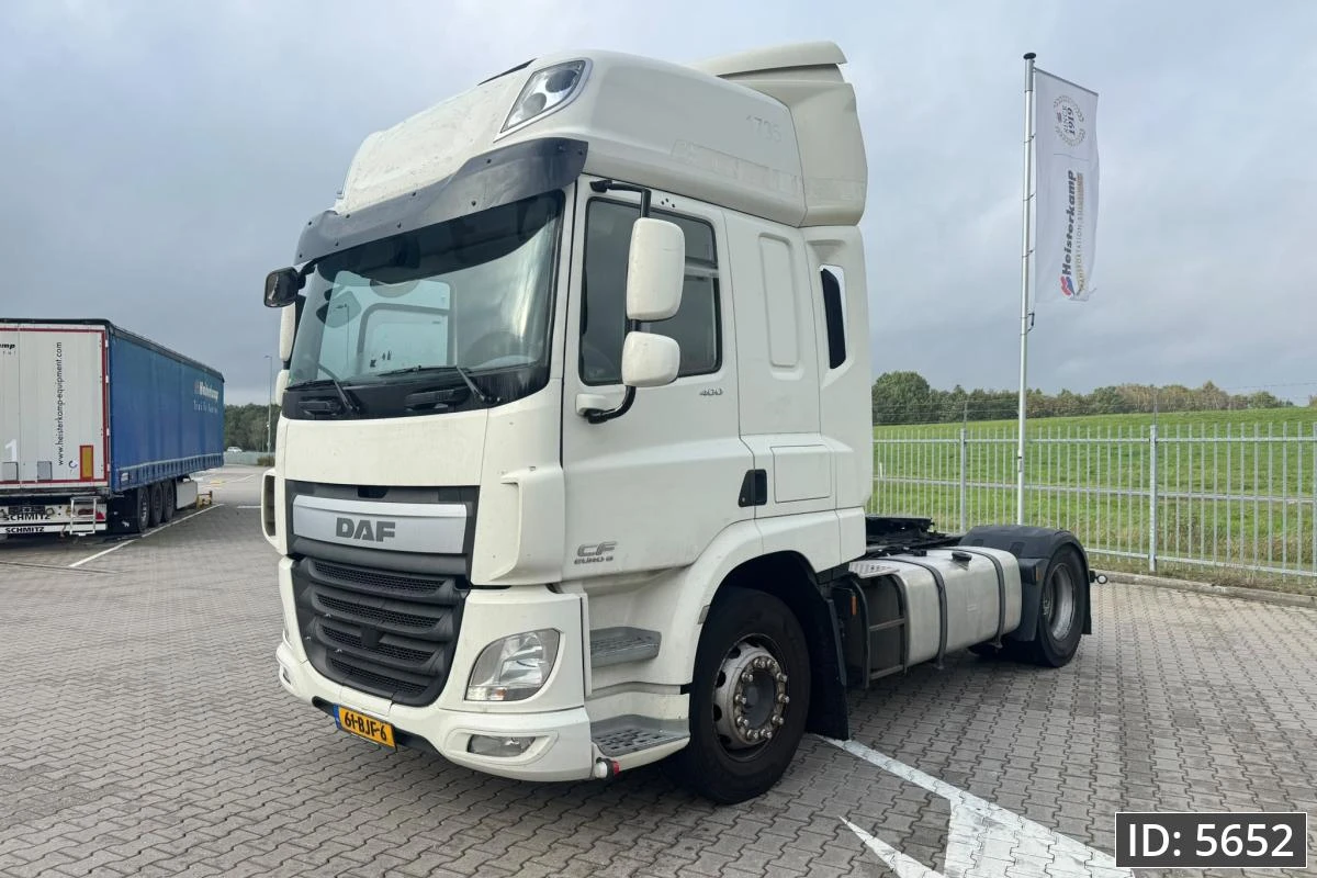DAF CF 2017 - 400 SC, Euro 6, / Standklima / Fridge / NL Truck afbeelding 1