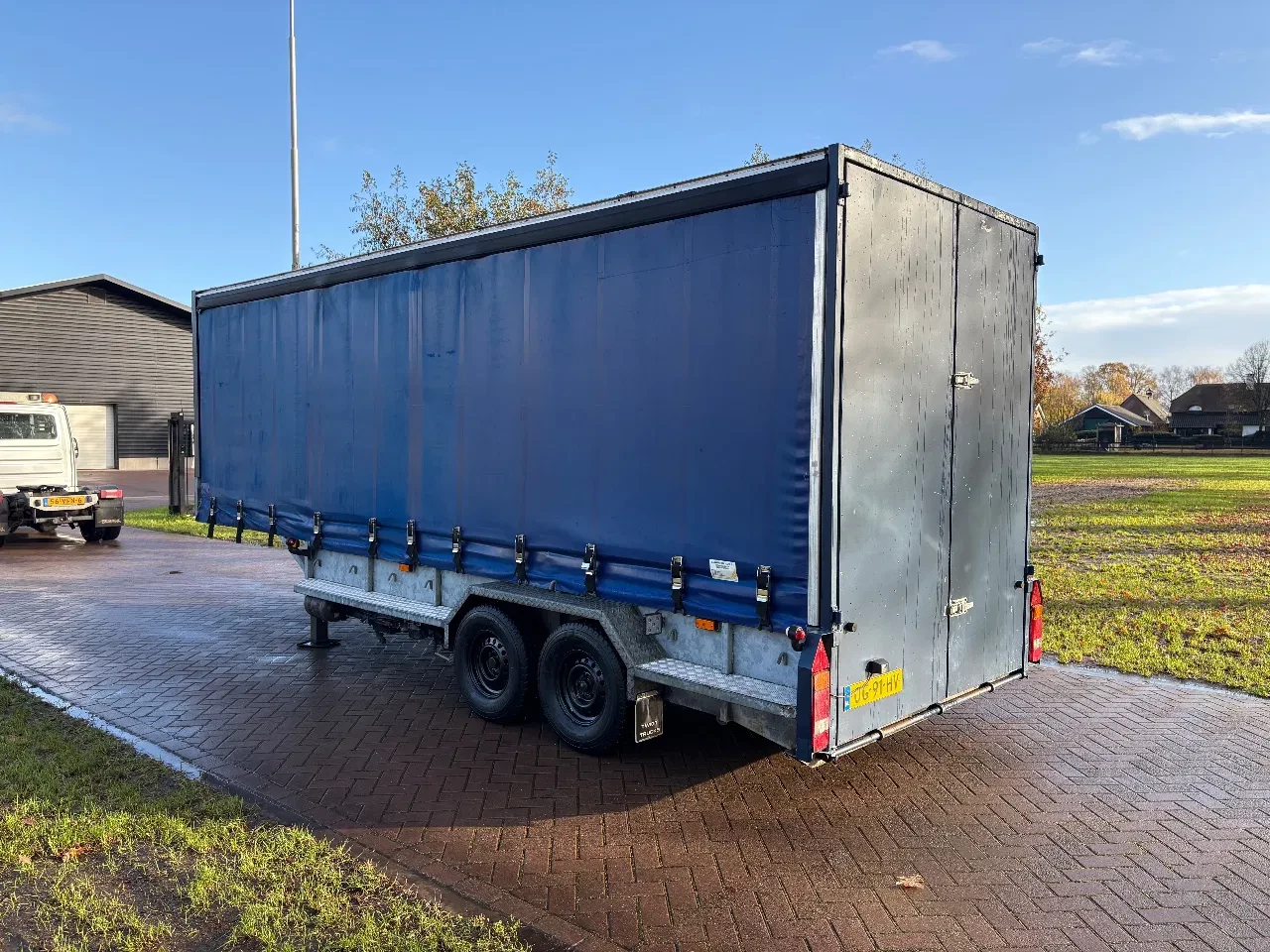 Veldhuizen 2000 - Be oplegger 5.6 ton kuip met schuifzeilen obrázek 5
