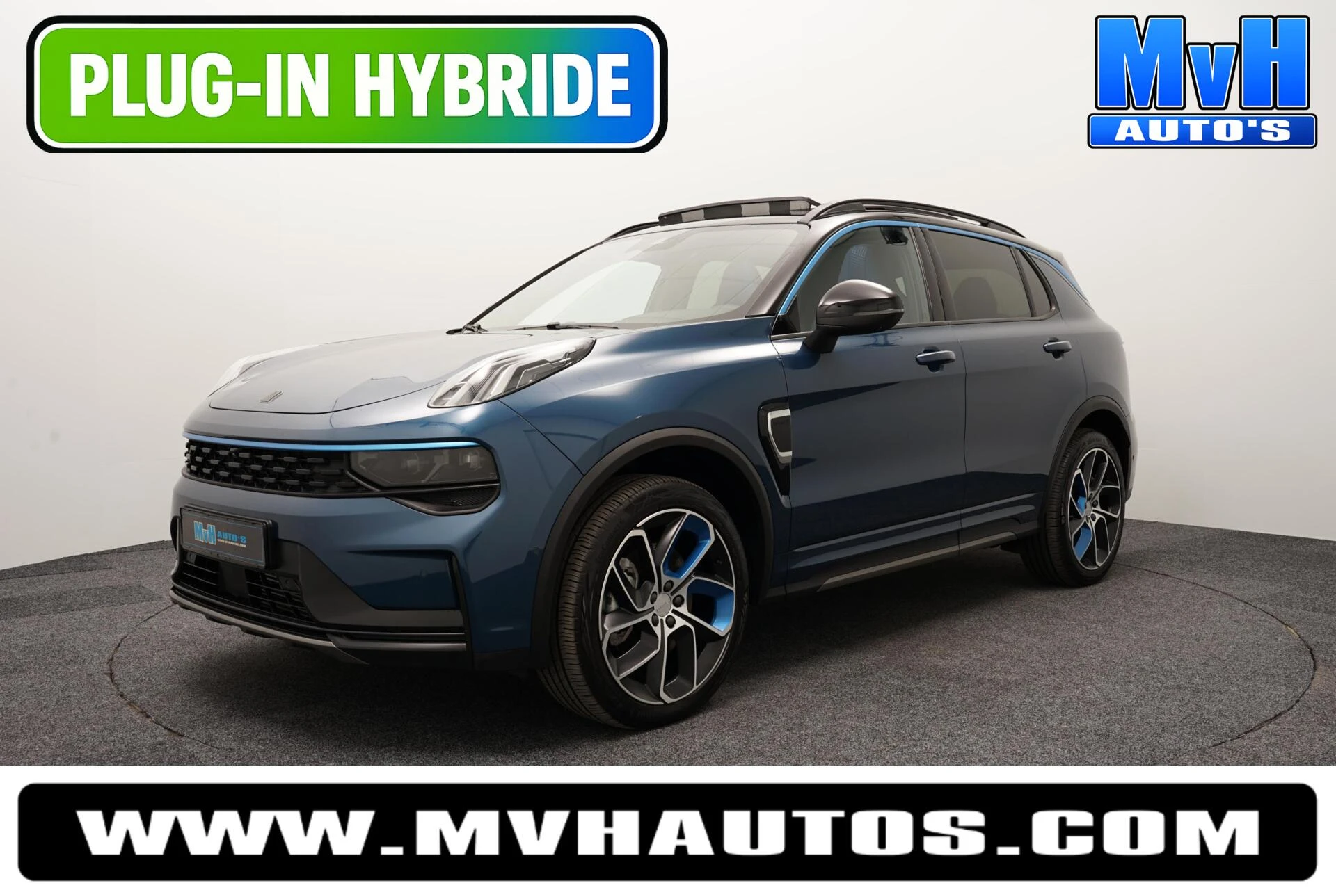 Lynk & Co 01 2023 - 1.5 PHEV|ZWARTE.HEMEL|360ºCAM|PANO|262PK|SOH94% afbeelding 1