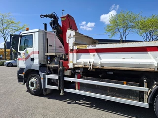 MAN TGM 2010 - 18.250 / HMF 1430 K2 REMOTED CRANE / ROTATOR / 3SIDE TIPPER / 369581 KM / TUV:29-10-2026 / AUTOMATIC / EURO-5 / 2010 immagine 16