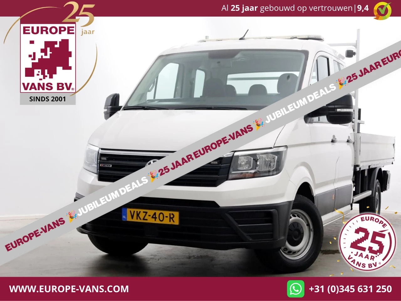 Volkswagen Crafter 2021 - 35 2.0 TDI 177pk 4Motion 4x4 D.C. Open Laadbak 07-2021 image 1