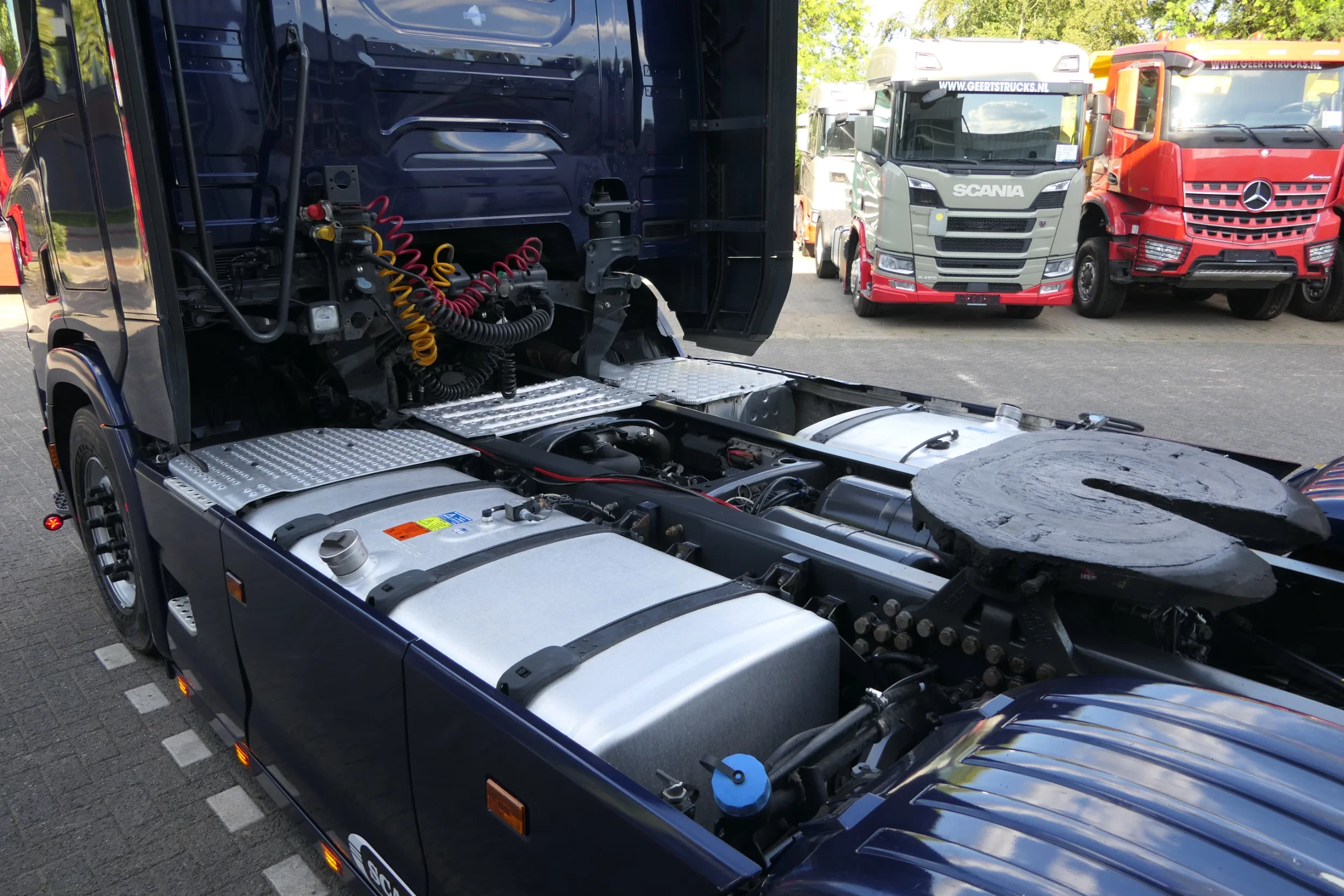 Scania R 2020 - R500 NGS | Metallic Blue | Retarder | 2 Tanks | 743708Km | 2020 | Smart Tacho 2 | Full Air | Full Options | TUV/MOT/APK 12-2026 | Belgium Truck afbeelding 14