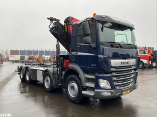 DAF 33 2019 - FAD CF 530 8x4 Euro 6 Palfinger Tonmeter laadkraan bild 3