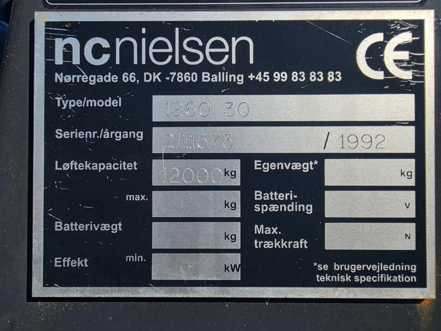Svetruck 1260 30 1992 afbeelding 10