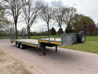 Veldhuizen P38-2 2010 - 15 Ton CE of c1e Oplegger semi dieplader изображение 2