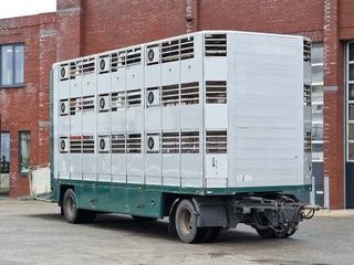 CUPPERS LVA 10-10 AL 2009 - 3 deck livestock trailer - BPW Axle - Folding roof zdjecie 1