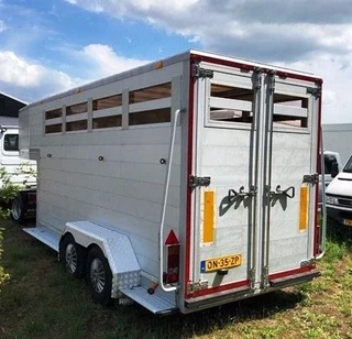 NOYENS N/A 2003 - Be Oplegger Noyens 5100 kg Aluminium paardentrailer BE immagine 3