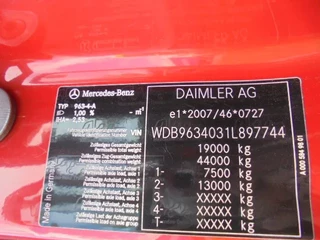 Mercedes-Benz Actros 2014 - 1943 LS NL TRUCK image 17