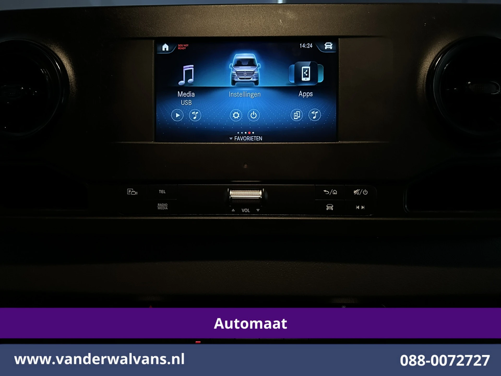 Mercedes-Benz Sprinter 2021 - 315 CDI 150pk 9G-Tronic Automaat 3500kg Trekhaak L2H2 Inrichting Euro6 Airco | Camera | Apple Carplay | Cruisecontrol obrázek 18
