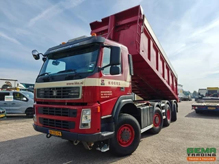 Terberg FM2000-T 8x8/6 Dagcab Euro5 - Kipper 20m³ - Milieu Kleppen - NaafReductie- LuchtGeveerd - 07/2026 APK