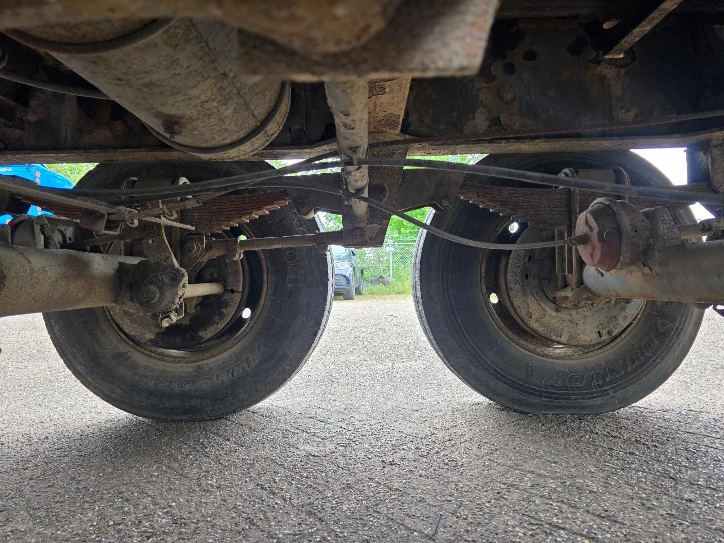 Trouillet DRUM BRAKES – STEELSPRING – WIDESPREAD – CAN ALSO BE SOLD AS FLATBED 1990 afbeelding 12