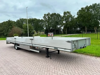 Veldhuizen N/A 2015 - Be oplegger vlak met luiken 5.5 ton (2015) 10 meter изображение 6