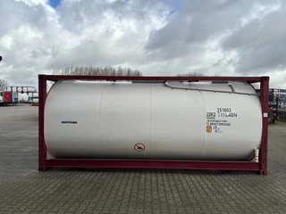 CIMC tankcontainers N/A 2017 - 20FT ISO /  25.010L / 22K2 / L4BH / T12 / steam heating / bottom discharge / 2.5Y-TEST/CSC: 10/2027 изображение 3